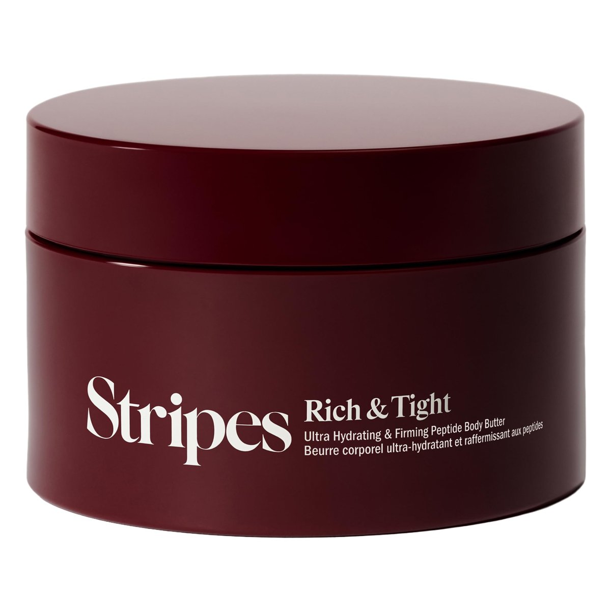 STRIPES Beauty Rich & Tight Ultra Hydrating & Firming Peptide Body Butter with Ectoine and Squalane, 16.48 oz Avelisse