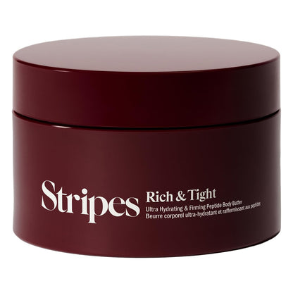 STRIPES Beauty Rich & Tight Ultra Hydrating & Firming Peptide Body Butter with Ectoine and Squalane, 16.48 oz Avelisse