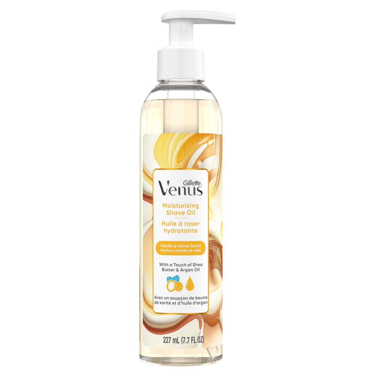 Gillette Venus Moisturizing Shave Oil with Vanilla & Honey Scent, 6 oz - görsel 13