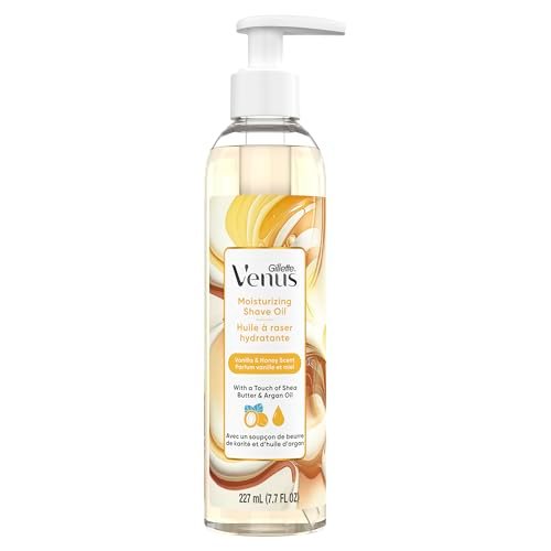 Gillette Venus Moisturizing Shave Oil with Vanilla & Honey Scent, 6 oz - görsel 14
