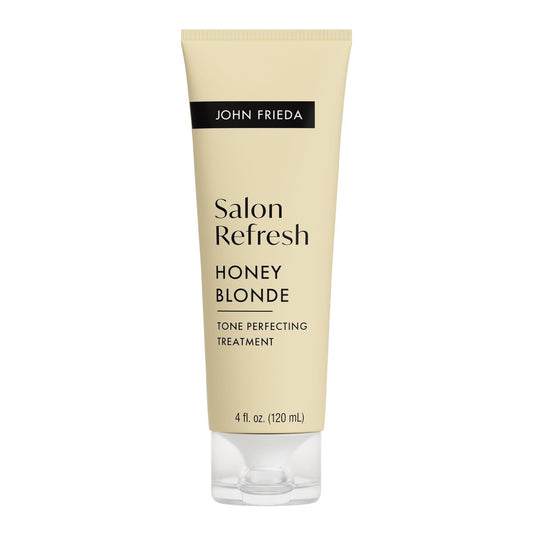 John Frieda Salon Blonde Honey Tone Perfecting Treatment with Protein-Peptide Complex, Hair Toner for Blonde Hair, 4 fl oz Avelisse