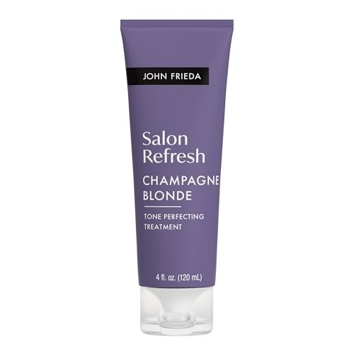 John Frieda Salon Blonde Champagne Tone Perfecting Treatment with Protein-Peptide Complex - 4 fl oz Avelisse