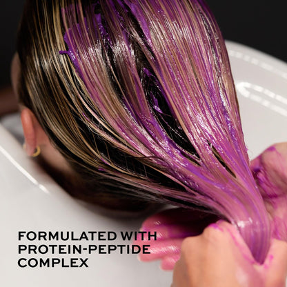 John Frieda Salon Blonde Champagne Tone Perfecting Treatment with Protein-Peptide Complex - 4 fl oz Avelisse