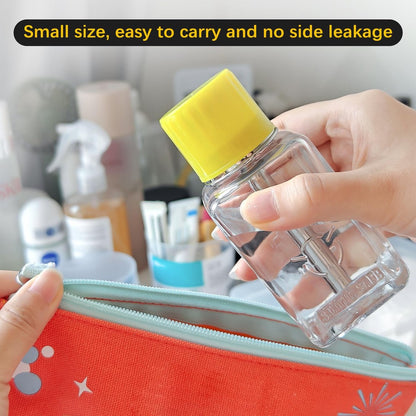 ffresiss Glass Acetone Dispenser, Push Down Pump Alcohol Dispenser with Metal Cover, Nail Polish Remover Liquid Pump Square Bottle Hand Pumping Rubbing Press Container, 6oz / 180ml