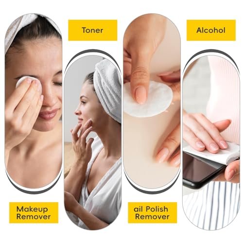 ffresiss Glass Acetone Dispenser, Push Down Pump Alcohol Dispenser with Metal Cover, Nail Polish Remover Liquid Pump Square Bottle Hand Pumping Rubbing Press Container, 6oz / 180ml - görsel 8
