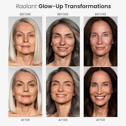 Prime Prometics Color Changing Foundation for Mature Women – Adaptive Skin Tone Match, Buildable Coverage, 12-Hour Wear, Dewy Finish Avelisse