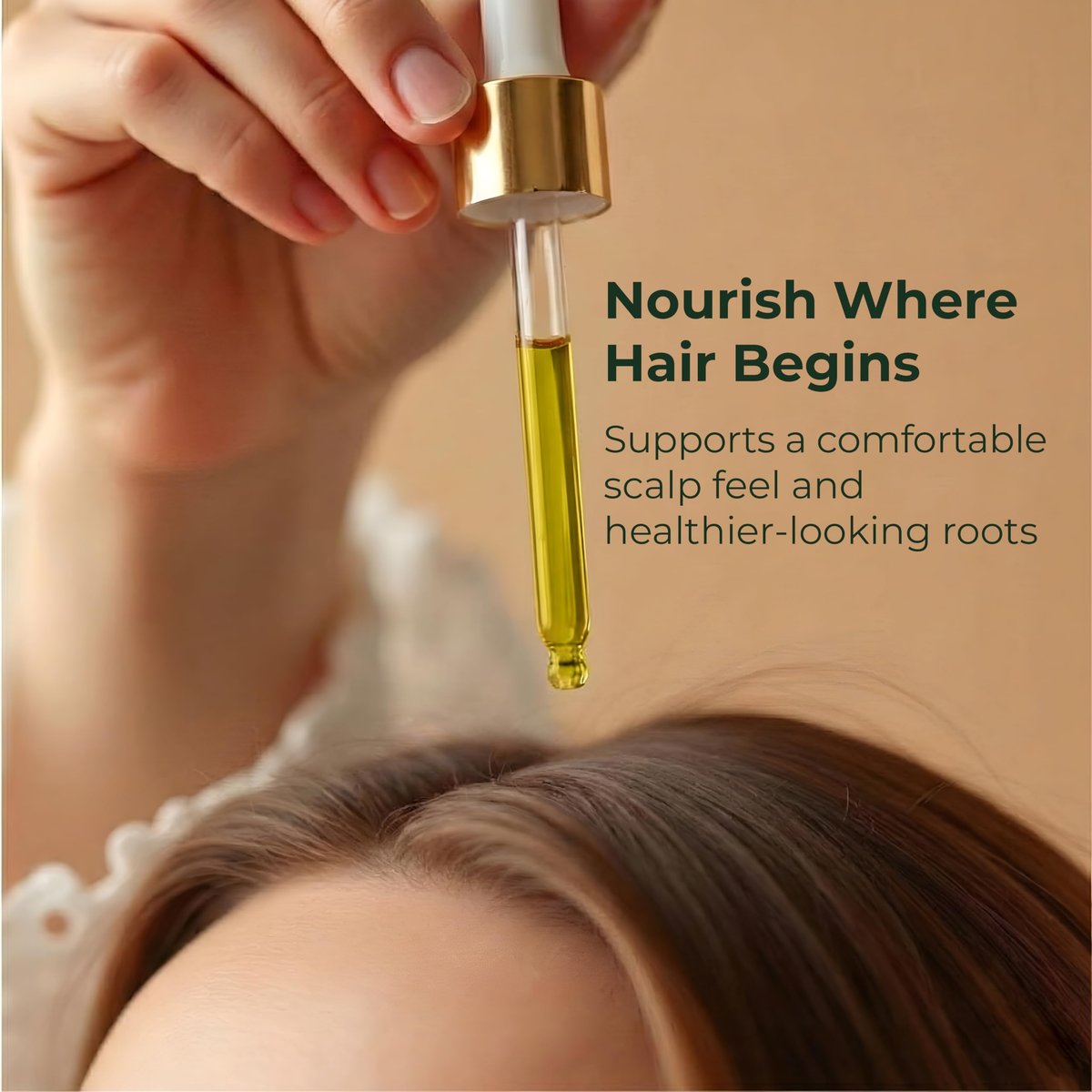Beyond Meadows Organic Rosemary Oil for Hair Growth – Infused with Biotin, Castor Oil & Peppermint for Healthier Hair & Stronger Roots, Split Ends & Dry Scalp Treatment - with Dropper (3.38 fl oz) Avelisse