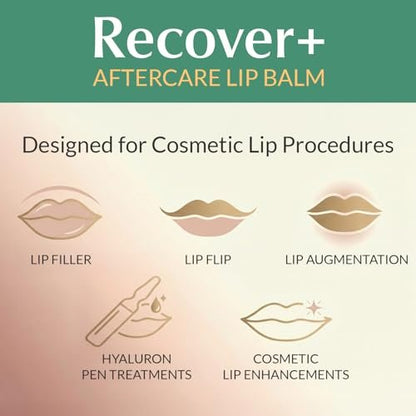 Arnica Lip Balm for Lip Filler Aftercare – Premium Botanical Serum with Arnica, Bromelain, Centella & Vitamin B5, Spa-Grade Post-Injection Lip Flip Care for Calming Comfort During Recovery, 0.21 oz