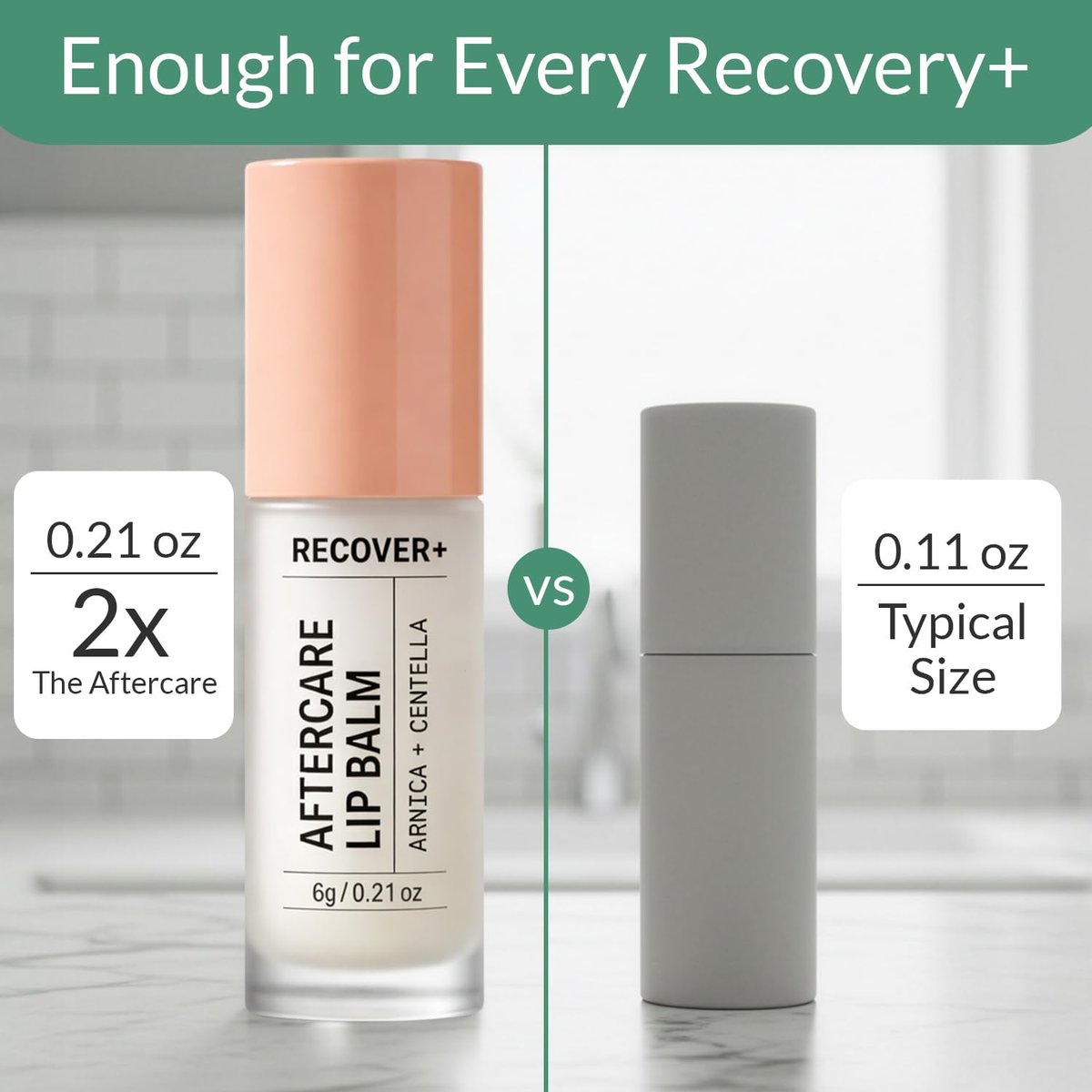 Arnica Lip Balm for Lip Filler Aftercare – Premium Botanical Serum with Arnica, Bromelain, Centella & Vitamin B5, Spa-Grade Post-Injection Lip Flip Care for Calming Comfort During Recovery, 0.21 oz - görsel 7