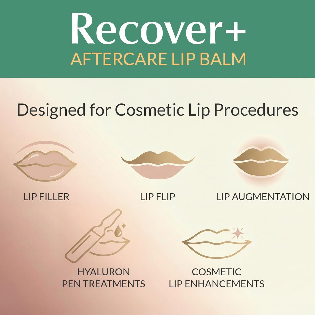 Arnica Lip Balm for Lip Filler Aftercare – Premium Botanical Serum with Arnica, Bromelain, Centella & Vitamin B5, Spa-Grade Post-Injection Lip Flip Care for Calming Comfort During Recovery, 0.21 oz - görsel 13