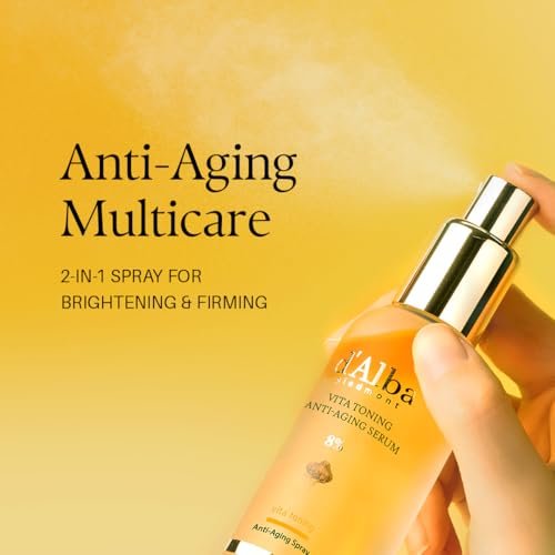 d'alba Piedmont Vita Toning Anti-Aging 8% Spray Serum - Hydrating & Firming Face Mist with White Truffle (70 ml) - görsel 6