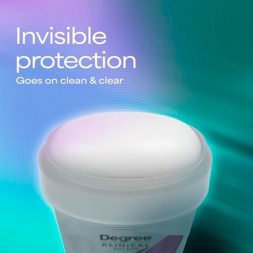 Degree Clinical Strength Antiperspirant Deodorant for Women, 96-Hour Sweat and Odor Protection, Ultra Dry Invisible Solid, 1.6 OZ - görsel 6