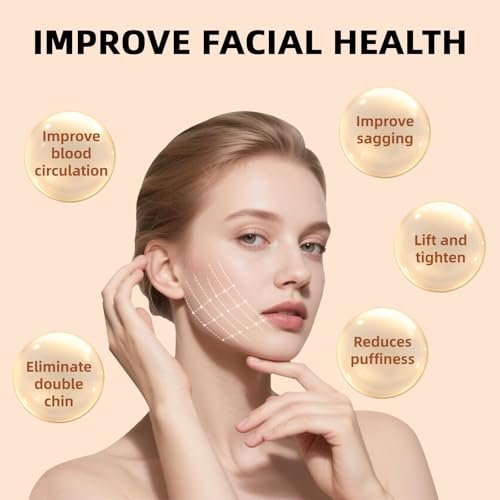 CACRTY Lymphatic Contour Face Brush – Facial Lymphatic Drainage Massager with Ultra-Soft Bristles, Ergonomic Design for Precise Skin Contact, Reduces Puffiness & Relieves Facial Tension Avelisse