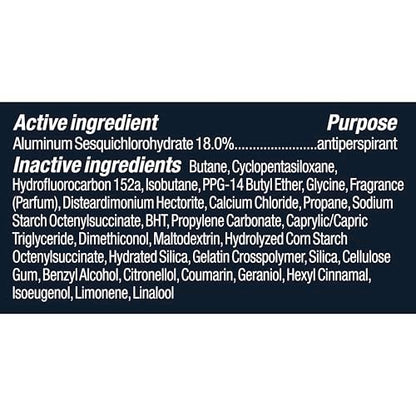 Degree Clinical Strength Antiperspirant Deodorant Cool Rush Dry Spray, 96-Hour Sweat and Odor Protection, 5x Types of Sweat, 3.8 OZ