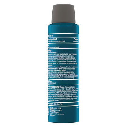 Degree Clinical Strength Antiperspirant Deodorant Cool Rush Dry Spray, 96-Hour Sweat and Odor Protection, 5x Types of Sweat, 3.8 OZ