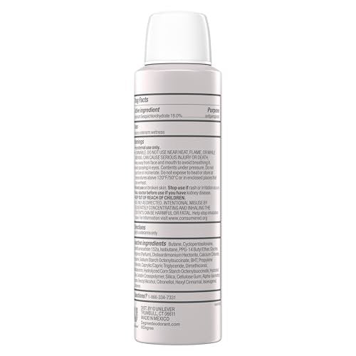 Degree Clinical Strength Antiperspirant Deodorant Ultra Dry Spray, 96-Hour Sweat and Odor Protection, 5x Types of Sweat, 3.8 oz - görsel 4