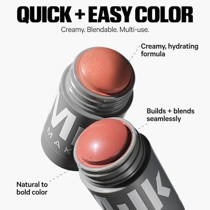 Milk Makeup Mini Must-Haves Set: Hydrating Primer, Setting Spray & Cream Blush Stick in Werk Avelisse