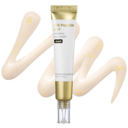 SUNGBOON EDITOR Silk Peptides EGF Intensive Eye Cream – Copper Peptides for Puffiness & Fine Lines, Patented Peptide Complex, Firm & Hydrated Skin, Korean Eye Cream 1.01 fl oz Avelisse