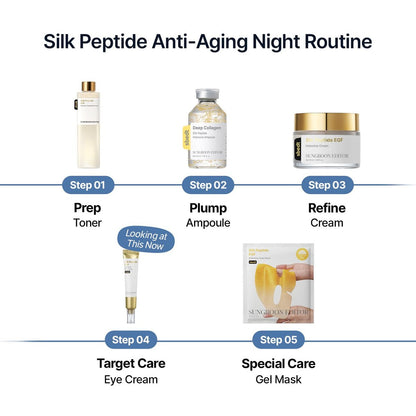 SUNGBOON EDITOR Silk Peptides EGF Intensive Eye Cream – Copper Peptides for Puffiness & Fine Lines, Patented Peptide Complex, Firm & Hydrated Skin, Korean Eye Cream 1.01 fl oz Avelisse