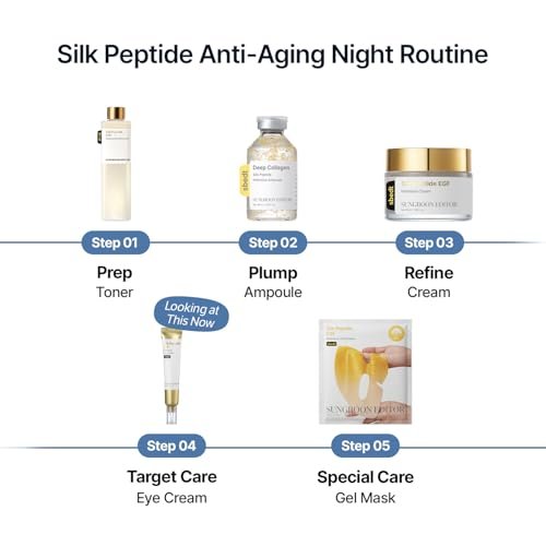 SUNGBOON EDITOR Silk Peptides EGF Intensive Eye Cream – Copper Peptides for Puffiness & Fine Lines, Patented Peptide Complex, Firm & Hydrated Skin, Korean Eye Cream 1.01 fl oz Avelisse