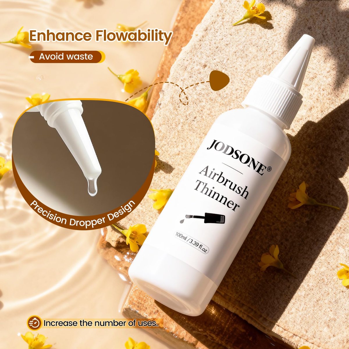 JODSONE 100ml Gel Nail Polish Thinner – Quick Dilution, High-Efficiency Maintenance, Precision Dropper Design for DIY Nail Art - görsel 7
