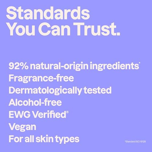 ATTITUDE Revitalizing Cleansing Gel – Gentle Face Wash with Betaine & Niacinamide for Radiant, Healthy-Looking Skin, EWG Verified, Vegan, Unscented, 3.4 Fl Oz Avelisse