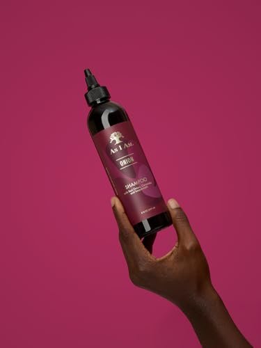 As I Am Onion Shampoo - 8 oz - Red Onion, Ceramides & Isoquercetin - Supports Healthy Hair Growth