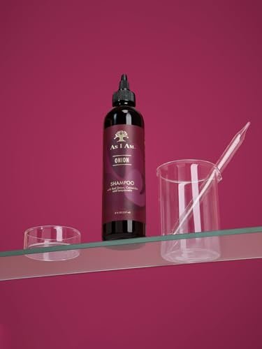 As I Am Onion Shampoo - 8 oz - Red Onion, Ceramides & Isoquercetin - Supports Healthy Hair Growth - görsel 13