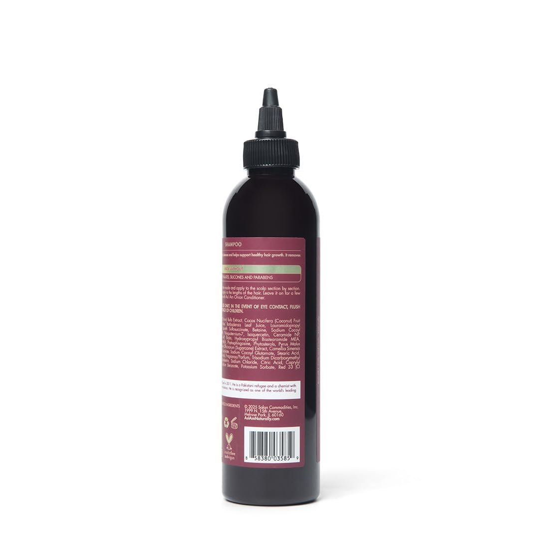 As I Am Onion Shampoo - 8 oz - Red Onion, Ceramides & Isoquercetin - Supports Healthy Hair Growth - görsel 16