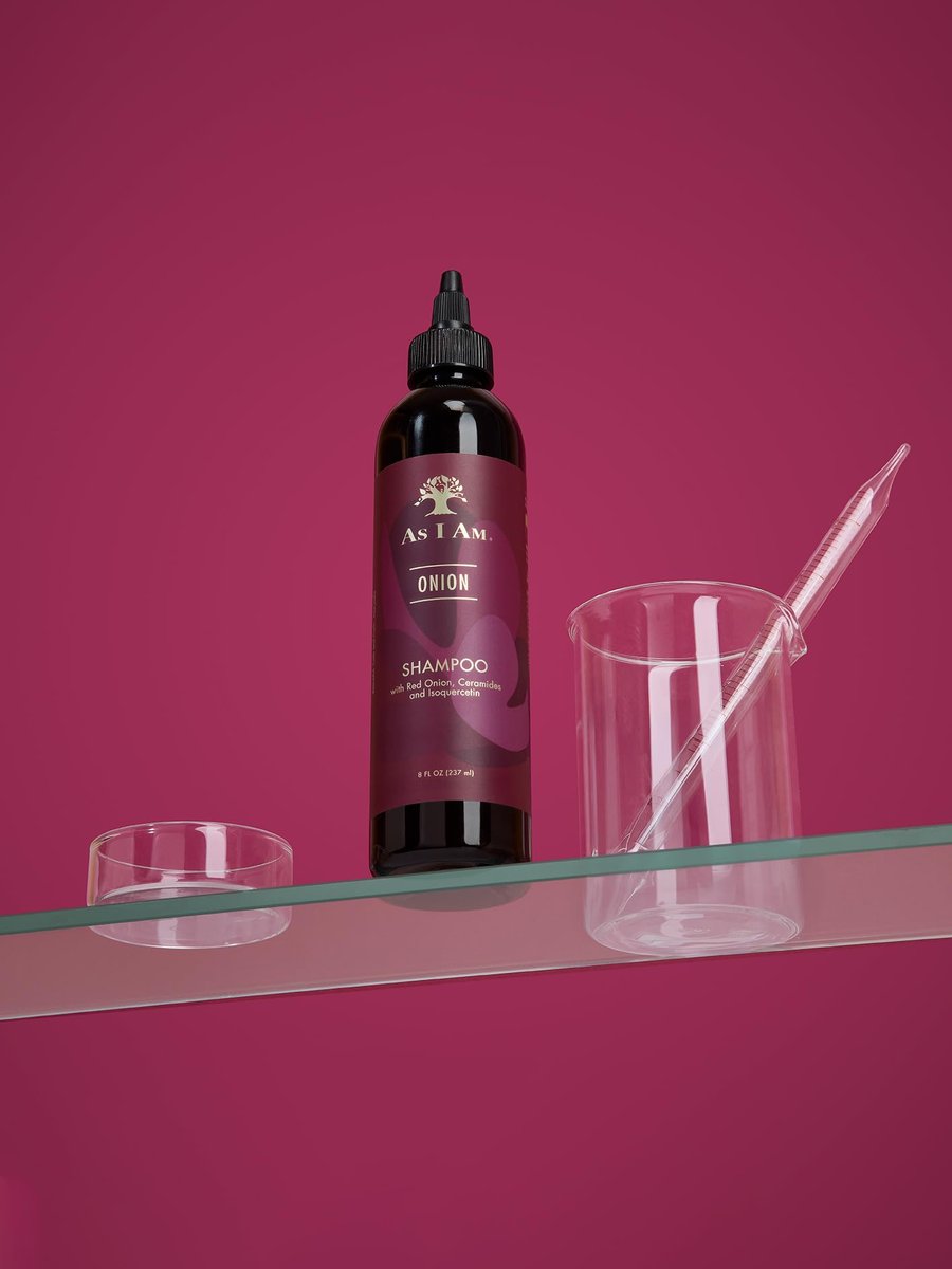 As I Am Onion Shampoo - 8 oz - Red Onion, Ceramides & Isoquercetin - Supports Healthy Hair Growth - görsel 12