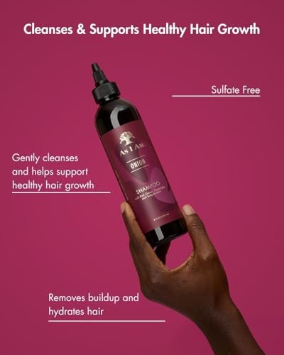 As I Am Onion Shampoo - 8 oz - Red Onion, Ceramides & Isoquercetin - Supports Healthy Hair Growth - görsel 8