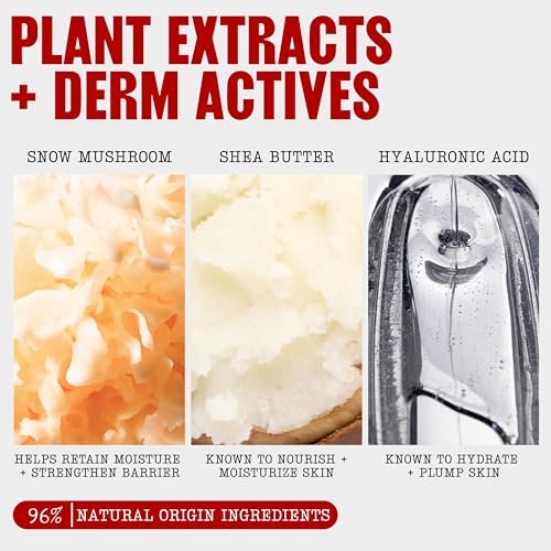 THAYERS 80HR Face Moisturizer with Hyaluronic Acid and Snow Mushroom, Lightweight Fragrance Free Face Cream for Normal to Dry Skin, 2.5 Oz - görsel 10