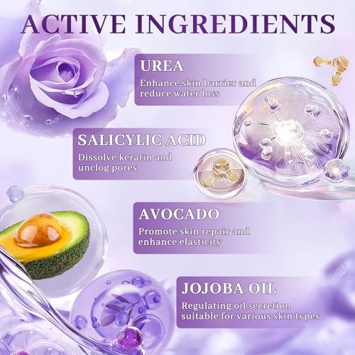 Clyecfra 5-in-1 60% Urea Cream with 2% Salicylic Acid – Maximum Strength Moisturizer for Rough, Dry, Thick & Cracked Skin, Callus Remover, Deep Hydration, 150g - görsel 4