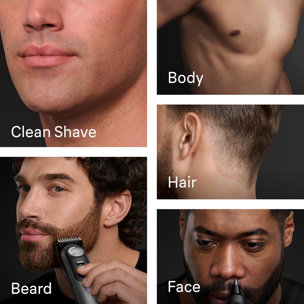 Braun Series 9 PRO All-in-One Beard & Body Grooming Kit for Men, Cordless Trimmer, Hair Clippers & Shaver for Face, Hair & Body with Gillette Labs Razor, AIO 9570 Avelisse