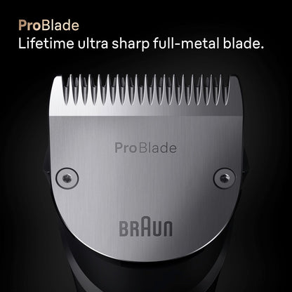 Braun Series 9 PRO All-in-One Beard & Body Grooming Kit for Men, Cordless Trimmer, Hair Clippers & Shaver for Face, Hair & Body with Gillette Labs Razor, AIO 9570 Avelisse