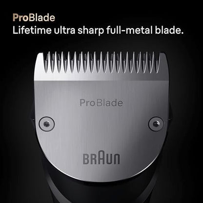 Braun Series 9 PRO All-in-One Beard & Body Grooming Kit for Men, Cordless Trimmer, Hair Clippers & Shaver for Face, Hair & Body with Gillette Labs Razor, AIO 9570 Avelisse