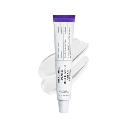 Dr.Althea PDRN Reju 5000 Cream - Biome PDRN Moisturizer for Sensitive, Irritated Skin | Soothing Face Cream with Panthenol & Centella | Vegan Korean Skincare, 0.7 Fl Oz Avelisse