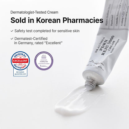 Dr.Althea PDRN Reju 5000 Cream - Biome PDRN Moisturizer for Sensitive, Irritated Skin | Soothing Face Cream with Panthenol & Centella | Vegan Korean Skincare, 0.7 Fl Oz Avelisse