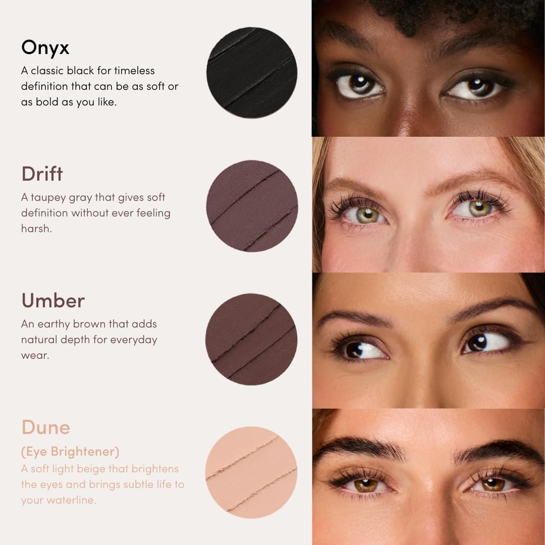 Ravie Beauty Soft Definition Longwear Waterline Pencil DUNE – Nude Waterline Eye Brightener, Waterproof Inner Rim Eyeliner, White Eyeliner Alternative, Vegan Avelisse