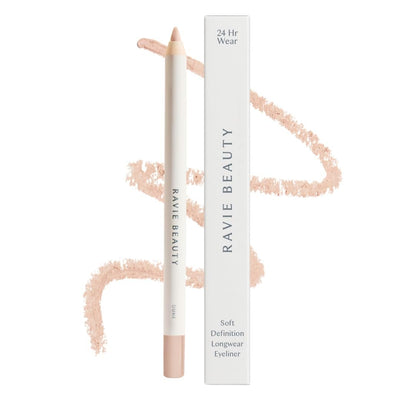 Ravie Beauty Soft Definition Longwear Waterline Pencil DUNE – Nude Waterline Eye Brightener, Waterproof Inner Rim Eyeliner, White Eyeliner Alternative, Vegan Avelisse