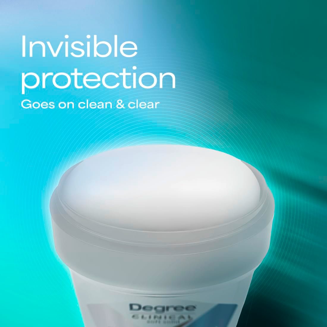 Degree Clinical Strength Antiperspirant Deodorant 96-Hour Sweat and Odor Protection, Fresh Cotton Invisible Solid, 5x Types of Sweat, 1.6 oz - görsel 5