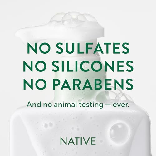 Native Scalp Detox Shampoo and Conditioner Set – Eucalyptus & Mint, Sulfate-Free, Color-Safe – 2-Pack (8.25 Fl Oz Each) Avelisse