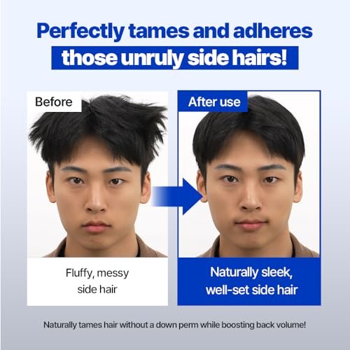 FORBEAUT DropSet Hair Press Tool for Men - Side Down Perm Styler with Air Hole Technology, Scalp Care & Fast Styling Avelisse