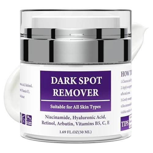Jessasjet Dark Spot Remover for Face & Body – Advanced Corrector Cream with Niacinamide, Retinol, Arbutin, Hyaluronic Acid & Vitamins B5, C, E – Fade Age Spots, Sun Spots, Freckles (1.69 Fl Oz) Avelisse