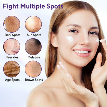 Jessasjet Dark Spot Remover for Face & Body – Advanced Corrector Cream with Niacinamide, Retinol, Arbutin, Hyaluronic Acid & Vitamins B5, C, E – Fade Age Spots, Sun Spots, Freckles (1.69 Fl Oz) Avelisse