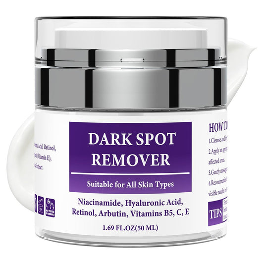 Jessasjet Dark Spot Remover for Face & Body – Advanced Corrector Cream with Niacinamide, Retinol, Arbutin, Hyaluronic Acid & Vitamins B5, C, E – Fade Age Spots, Sun Spots, Freckles (1.69 Fl Oz) Avelisse