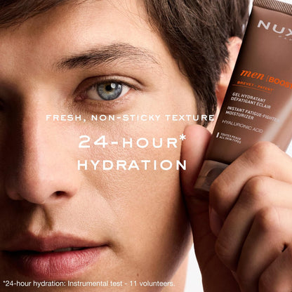 Nuxe Men Boost Instant Fatigue-Fighter Facial Moisturizer with Hyaluronic Acid and Niacinamide – 1.7 oz