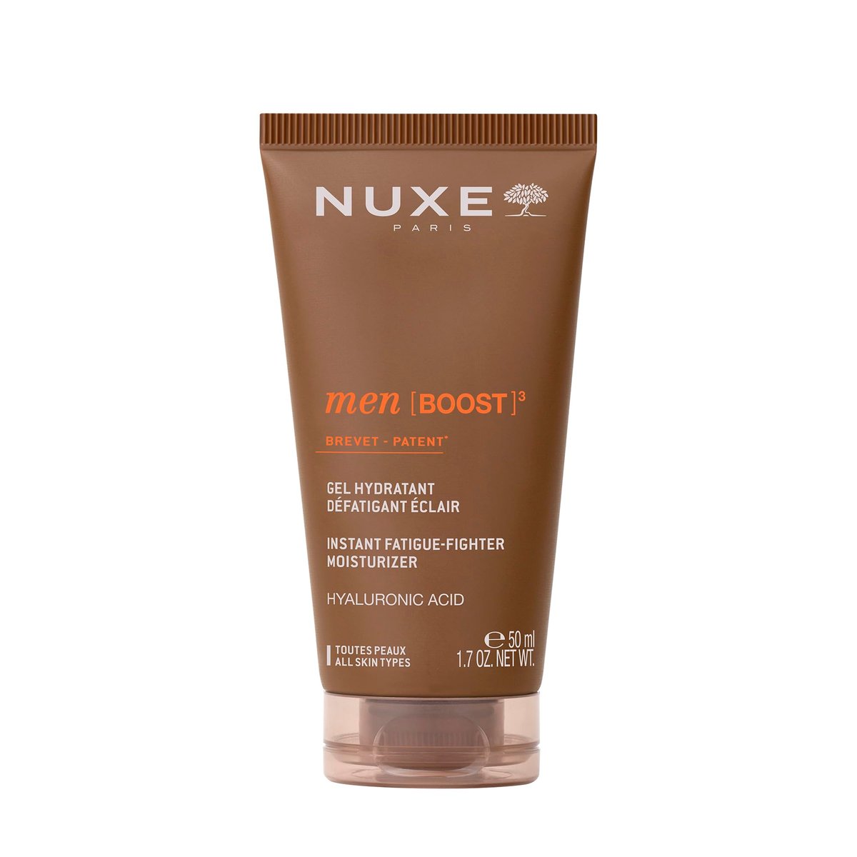 Nuxe Men Boost Instant Fatigue-Fighter Facial Moisturizer with Hyaluronic Acid and Niacinamide – 1.7 oz - görsel 1