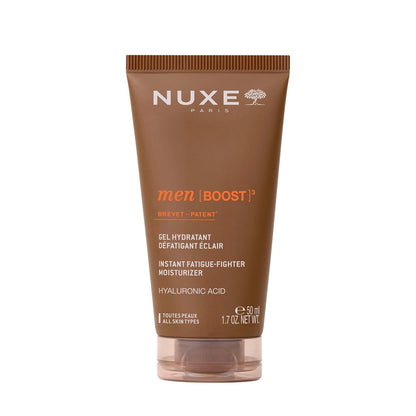 Nuxe Men Boost Instant Fatigue-Fighter Facial Moisturizer with Hyaluronic Acid and Niacinamide – 1.7 oz