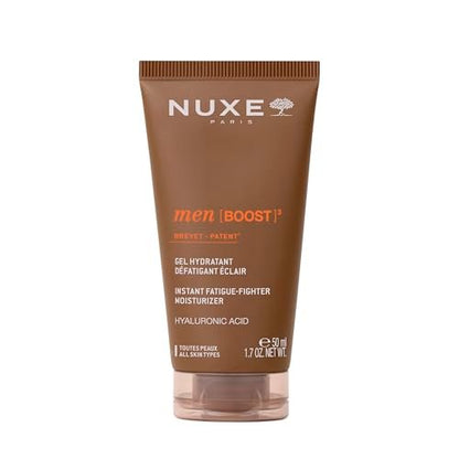 Nuxe Men Boost Instant Fatigue-Fighter Facial Moisturizer with Hyaluronic Acid and Niacinamide – 1.7 oz